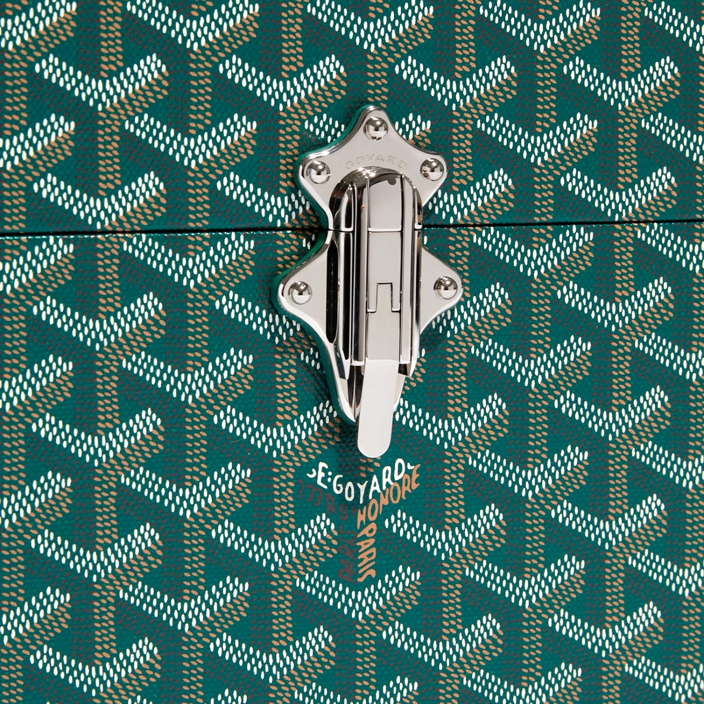 Goyard Cassette Trunk Bag Green - Image 6